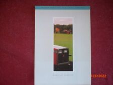 ADVERTISING BROCHURE MASSEY FERGUSON COMPACT PARKS & GARDENS TRACTORS