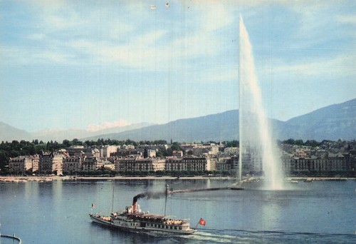 Suisse geneve jet eau et - d,