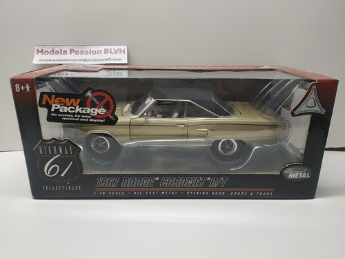Dodge coronet 1967 1 - r/t, 1:18