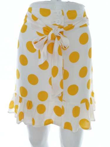 Retro jupe longue blanche - mi-longue,