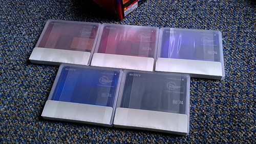 Minidisc sony color - sony,