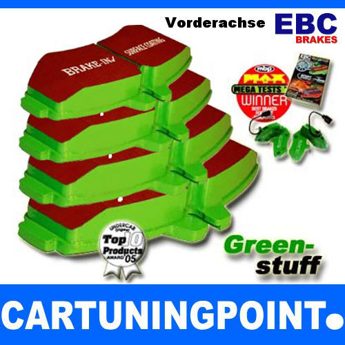 Ebc garnitures frein - de, avant