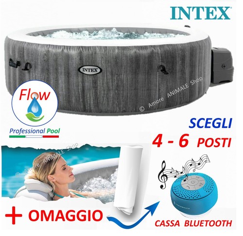 Intex pure spa greywood deluxe - intex,