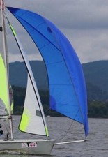 RS FEVA BLUE GENNAKER ONCE USED 