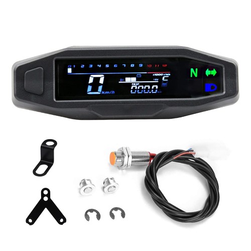 Moto rpm jauge numérique - moto,