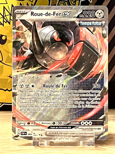 Carte pokémon roue fer ex - pokémon,