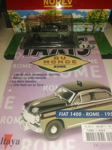 Ixo taxis monde fiat - 1/43,