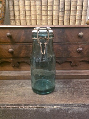 Ancienne bouteille conserve - bouteille,