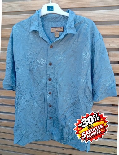 Chemise hawaïenne caribbean - chemise,