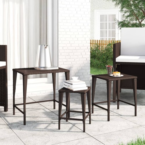 Tables gigognes jardin - tables, de