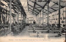 Vierzon - Ecole Henri BRISSON, the workshop of towers and machine tools