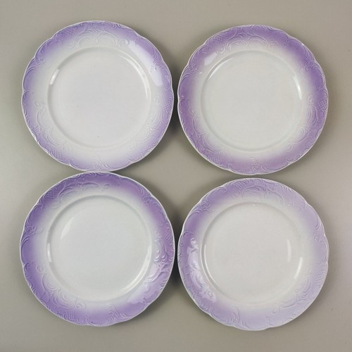 Antique earthenware dessert - earthenware,
