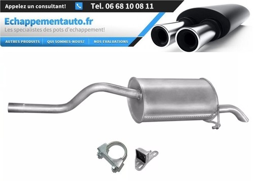 échappement renault clio - clio, ii