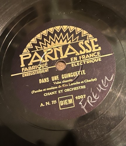 Disque 78t fréhel - fréhel, une