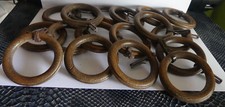 Anneaux bois pour rideaux