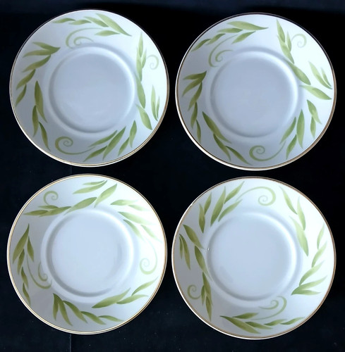 Bernardaud frivole saucers - bernardaud,