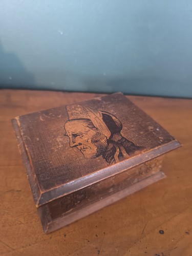 Ancienne boîte bois - boîte,