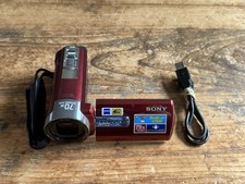 Sony Dcr Sx65 Rouge Parfait État @360RN2504