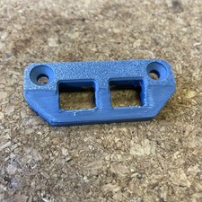 Gâche double tringle compatible FERCO 18939 SLIM BLANC