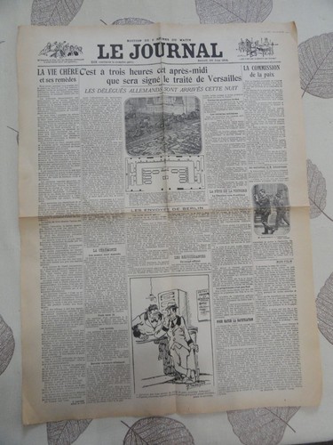 Vieux papiers journal - vieux, le