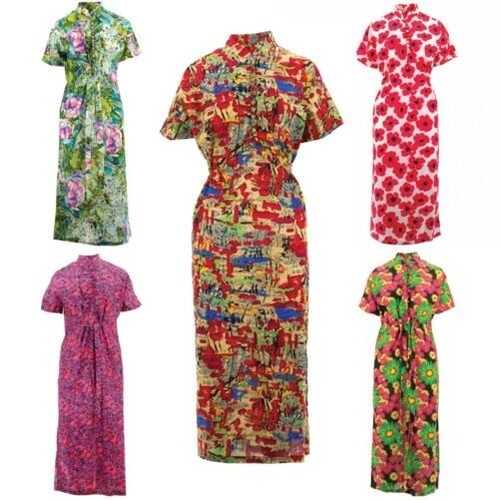 Robe maxi mandarin - robe, of