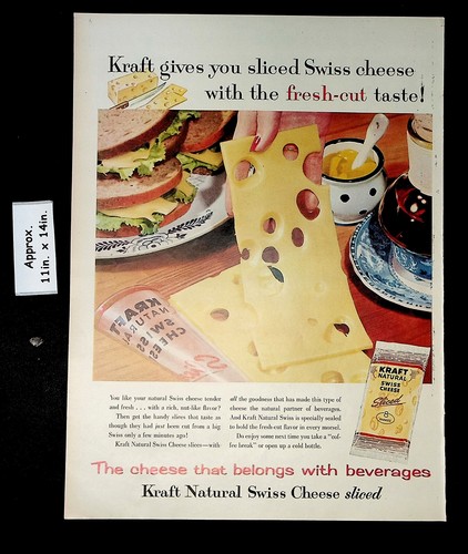 1957 kraft natural swiss - kraft,