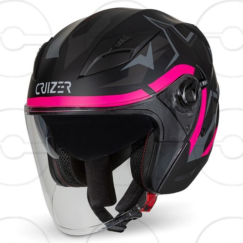 Casque moto scooter - de, cruizer