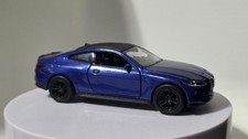 WELLY BMW M4 Model Toy Car Blue 1/38 1:38 Diecast BMW Licensed miniature MINT
