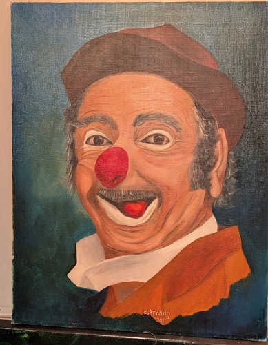 Tableau peinture huile sur - peinture,