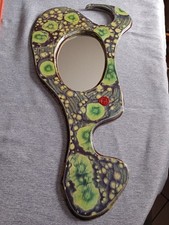 MIROIR MURAL VINTAGE LAQUÉ