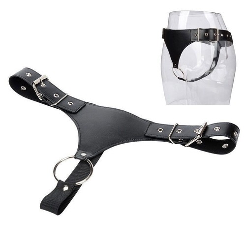 Leather-Butt-Plug-Harness-Chas