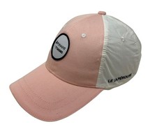 Ponant 727 Sailbags The Le Boreal Collection Pink White Recycled Sail Hat Cap OS