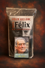Félix Leclerc – Livre “Tout Félix en chansons” + Cassette audio Vol. I & II – Qu