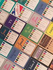 1600 TRIVIAL PURSUIT CARDS (13 Editions - YOU PICK) 16 Different 100-Card Decks!