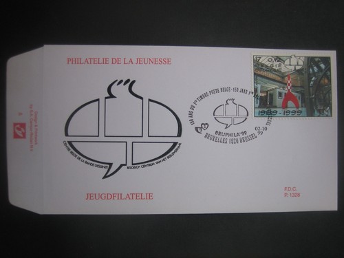 Enveloppe fdc timbre belge - fdc,