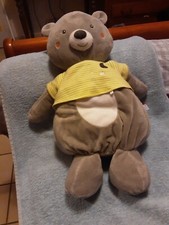 Ours Range Pijama Gris Blanc Tee Shirt Raye Vert Blanc Etoiles...sucre d orge 