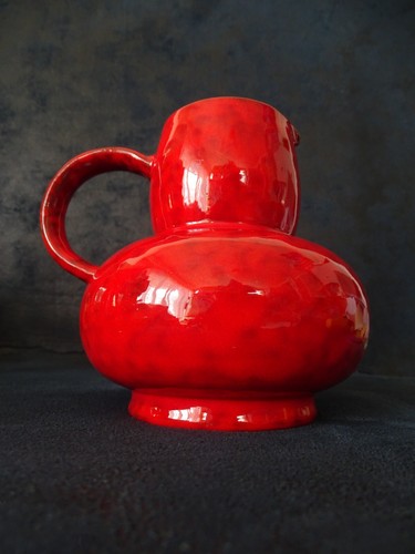 Rare pichet céramique rouge - rare,