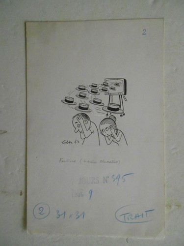 André lebon dessin signé - andré,