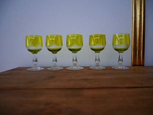 Verres vin du - verres, rhin