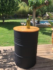 Table Bar CUSTOM baril métal