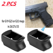 2PCS Tcatical X-Grip Adapter for Glock G26 27C G19 G23 G26 G27 G32 G33 Magazine