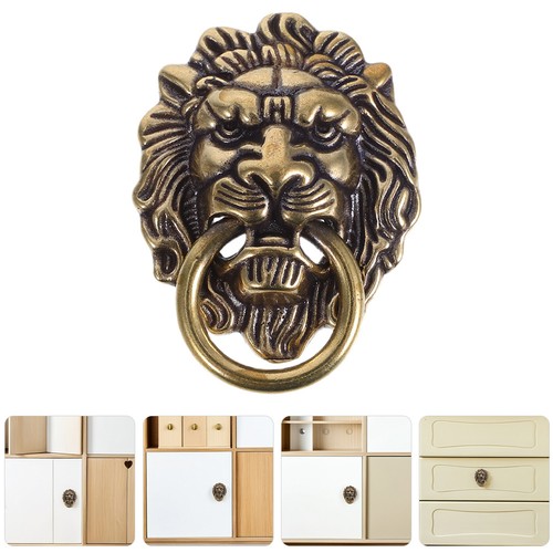 Tête lion heurtoir - tête,