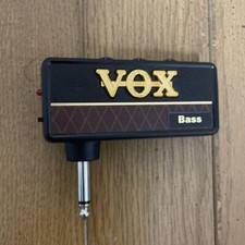 Amplificateur guitare casque VOX amPlug Bass AP-BS entrée AUX alimenté par ba...