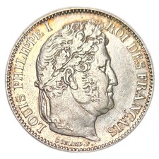 Louis-Philippe 1er, 1 franc