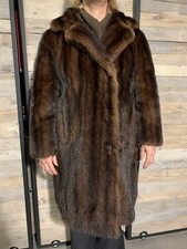 Manteau 3/4 en fourrure vison