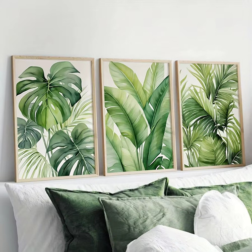 Lot toiles feuilles - 3,