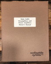 NAIM NAC 32 NAC 42 NAP 110 160 250 NAXO  Owners / User Manual *Original* #2