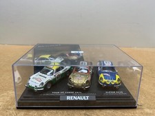 1976 RENAULT ALPINE A110 TOUR DE CORSE SET OF 3 IN BOX 1/43 AG J10