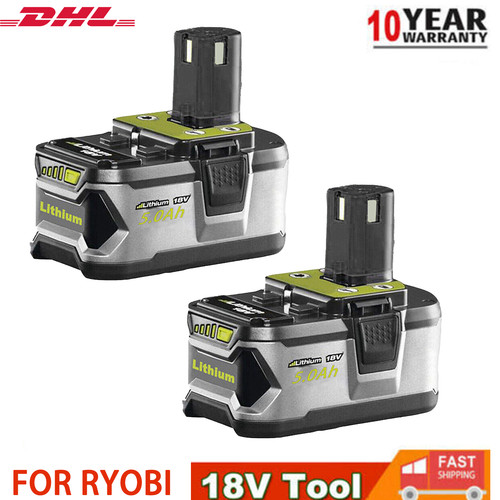 18v batterie pour ryobi - 2x,