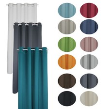 Rideau Obscurcissant Oeillets Rideau 295x245 CM Extra Large Rideau Opaque